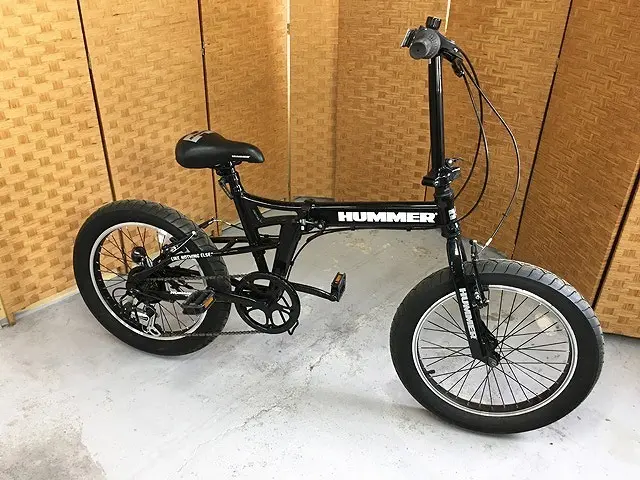 ハマー 折り畳み自転車 美品 ファットバイク