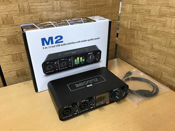 オーディオインターフェイス　MOTU　M2の買取価格