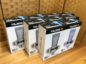 ボディファン　TAJIMA 腰付け清涼ファン 風雅ボディ フルセット 9個まとめの買取価格