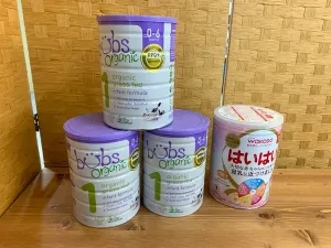 粉ミルク 買取 | 大和市にてオーガニック Bubsバブズ 3缶 ・レーベンスミルク はいはい 1缶を店頭買取しました